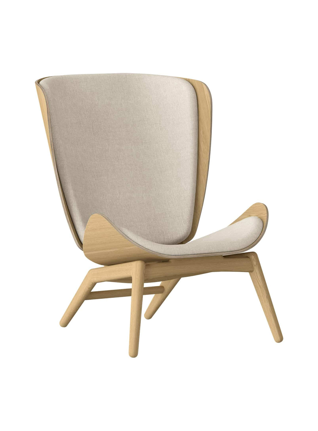 Fauteuil The Reader Umage : fauteuil moderne conçu pour des moments de lecture apaisants. sable blanc