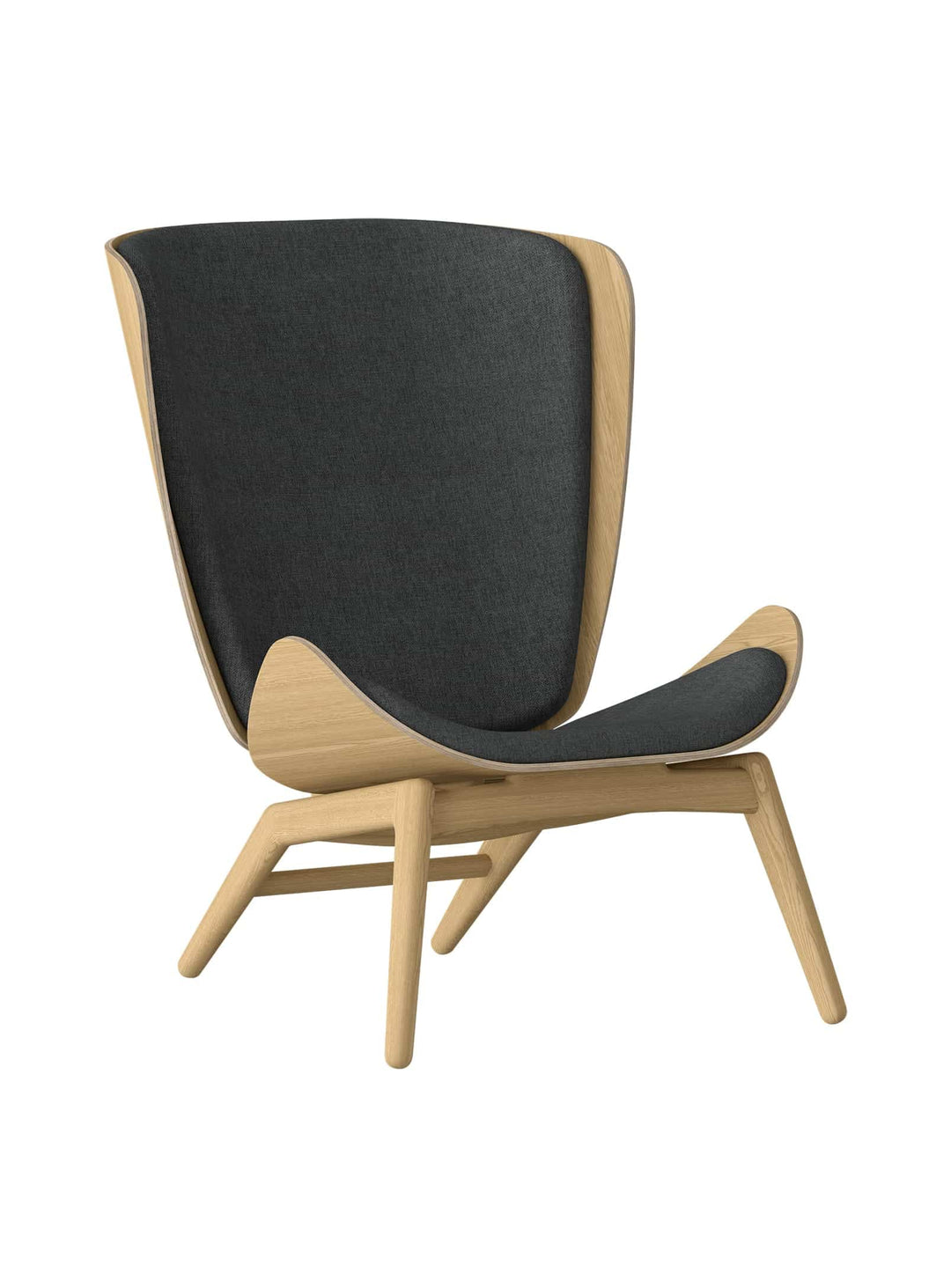 Fauteuil The Reader Umage : un fauteuil de lecture chic aux courbes enveloppantes. ombre
