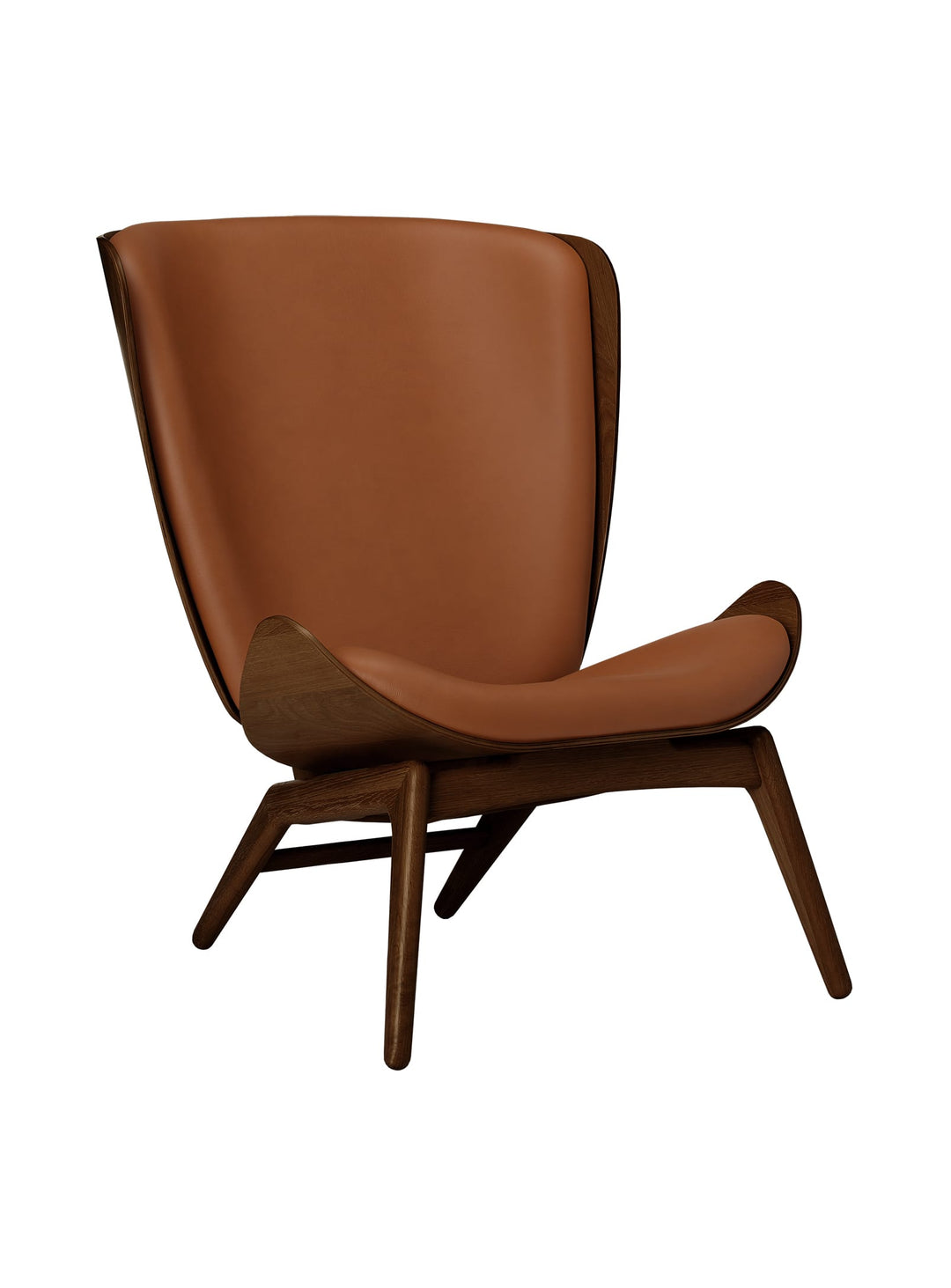 Fauteuil The Reader Umage : sublimez votre déco avec ce fauteuil au style nordique. cuir cognac