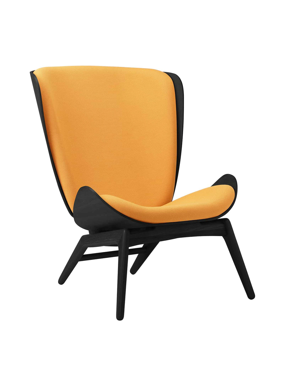 Fauteuil The Reader Umage : silhouette légère et confort profond pour un intérieur moderne. tangerine