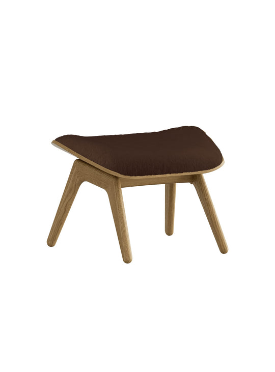 Ottoman The Reader Umage : parfait pour compléter un espace lecture cosy. brun teddy