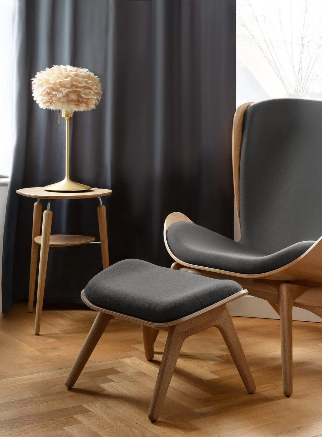 Ottoman The Reader Umage : un ottoman contemporain au charme scandinave unique. ombre