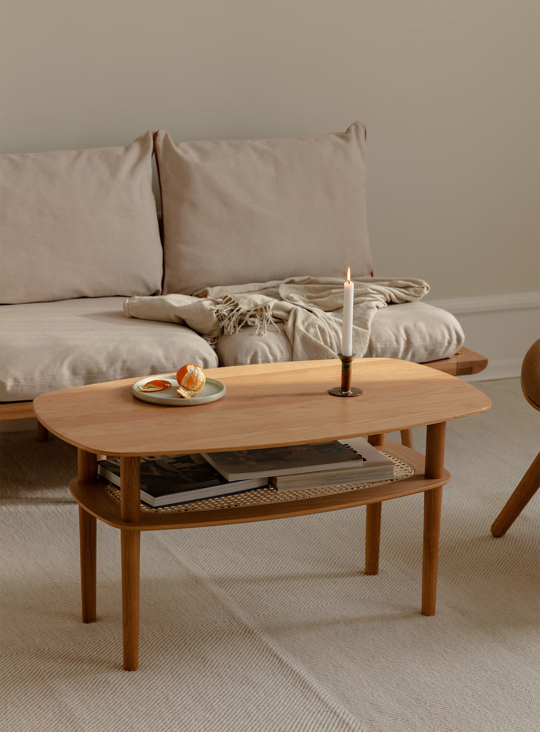 Table à café rectangulaire Together Umage : une table en chêne au design scandinave raffiné. chene