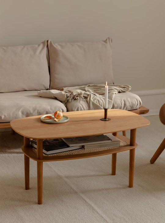 Table à café rectangulaire Together Umage : une table en chêne au design scandinave raffiné. chene