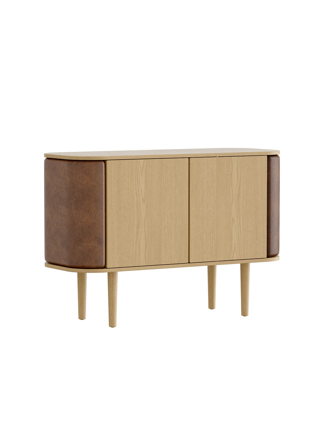 Cabinet Treasures Umage : un meuble élégant pour mettre en valeur vos objets précieux. cuir artificiel