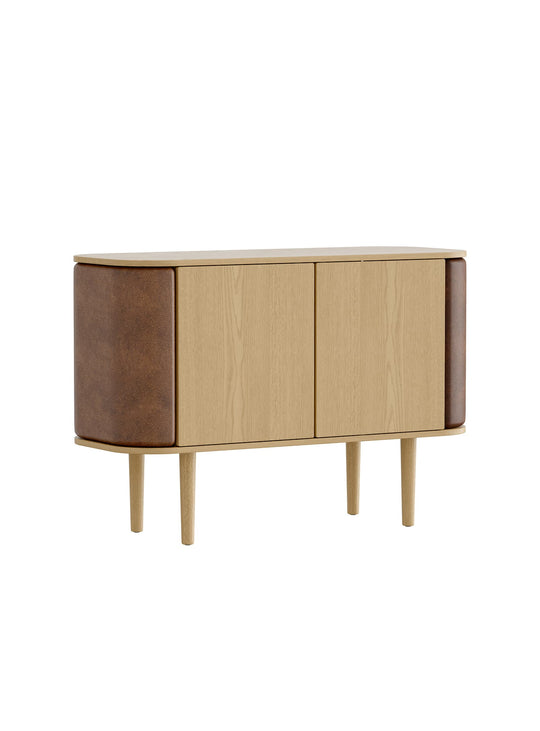 Cabinet Treasures Umage : un meuble élégant pour mettre en valeur vos objets précieux. cuir artificiel