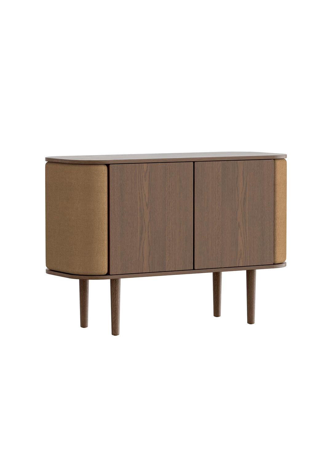 Cabinet Treasures Umage : fonctionnalité moderne et design chaleureux en chêne. sucre brun