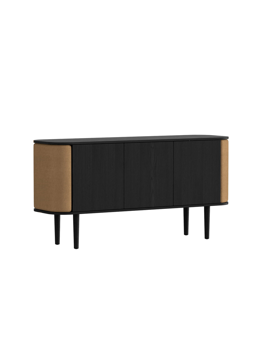 Buffet Treasures Umage : un meuble contemporain pensé pour vos objets précieux. sucre brun