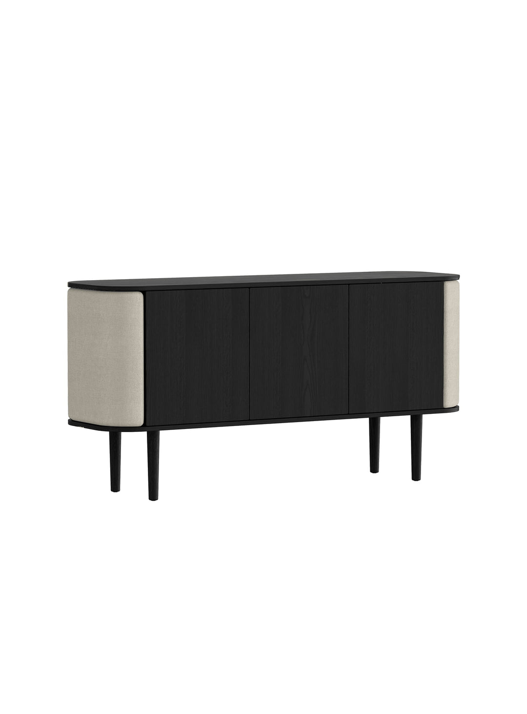 Buffet Treasures Umage : rangement astucieux et esthétique nordique intemporelle. sable blanc