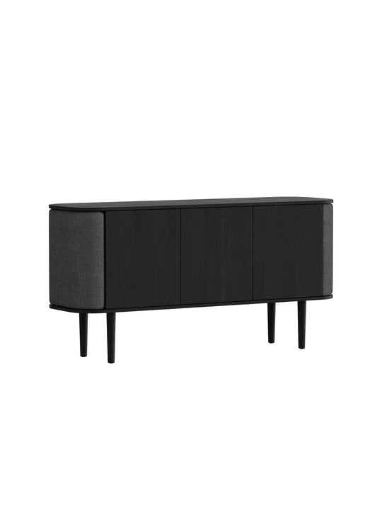 Buffet Treasures Umage : un meuble chic pour livres, bouteilles et décoration. ombre