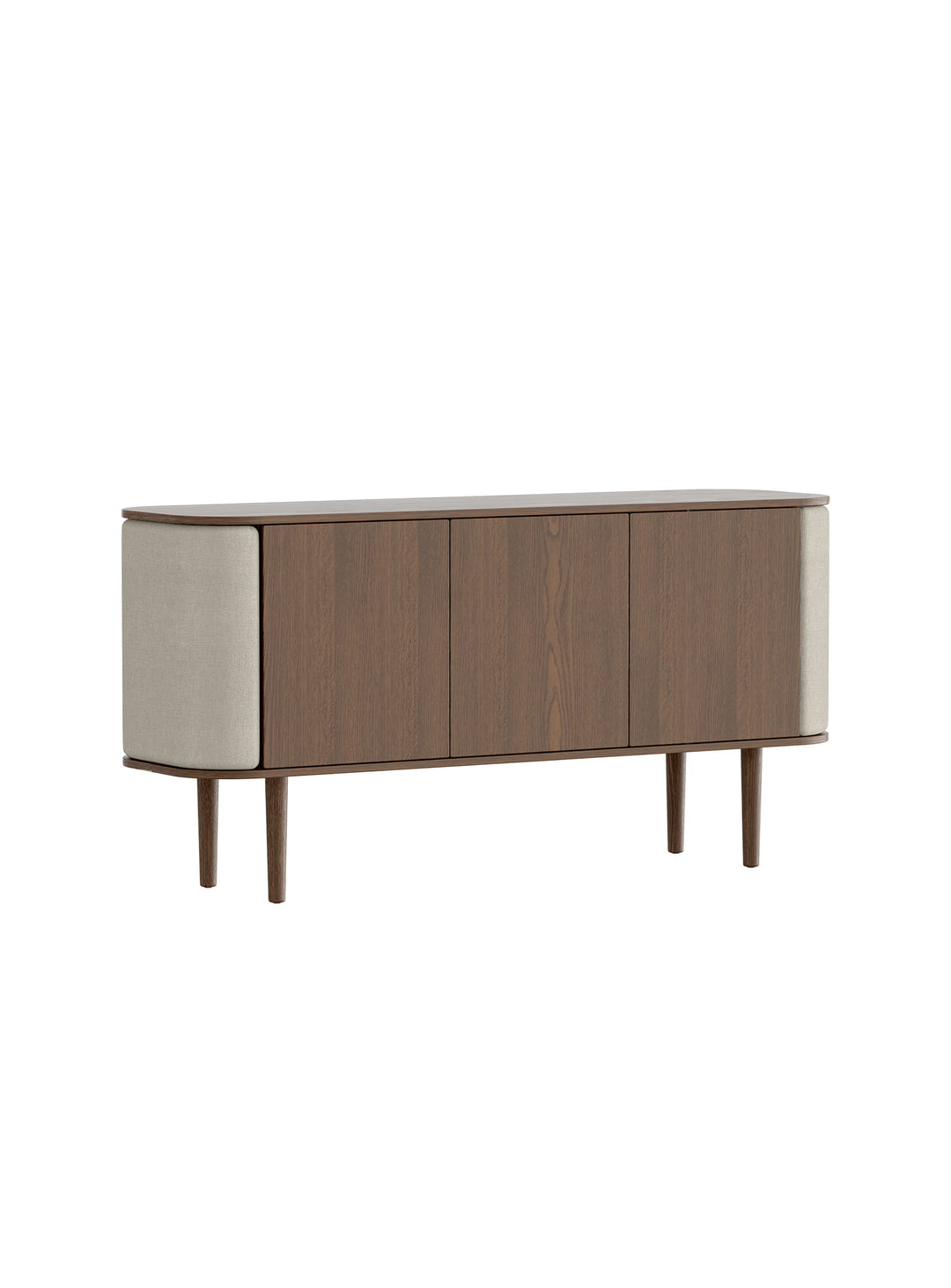 Buffet Treasures Umage : un buffet raffiné aux portes incurvées personnalisables. sable blanc