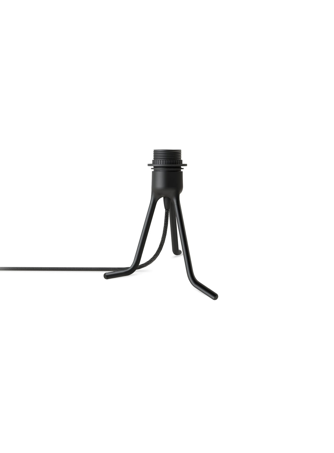 Trépied Umage base lampe moderne pour abat-jour design. noir