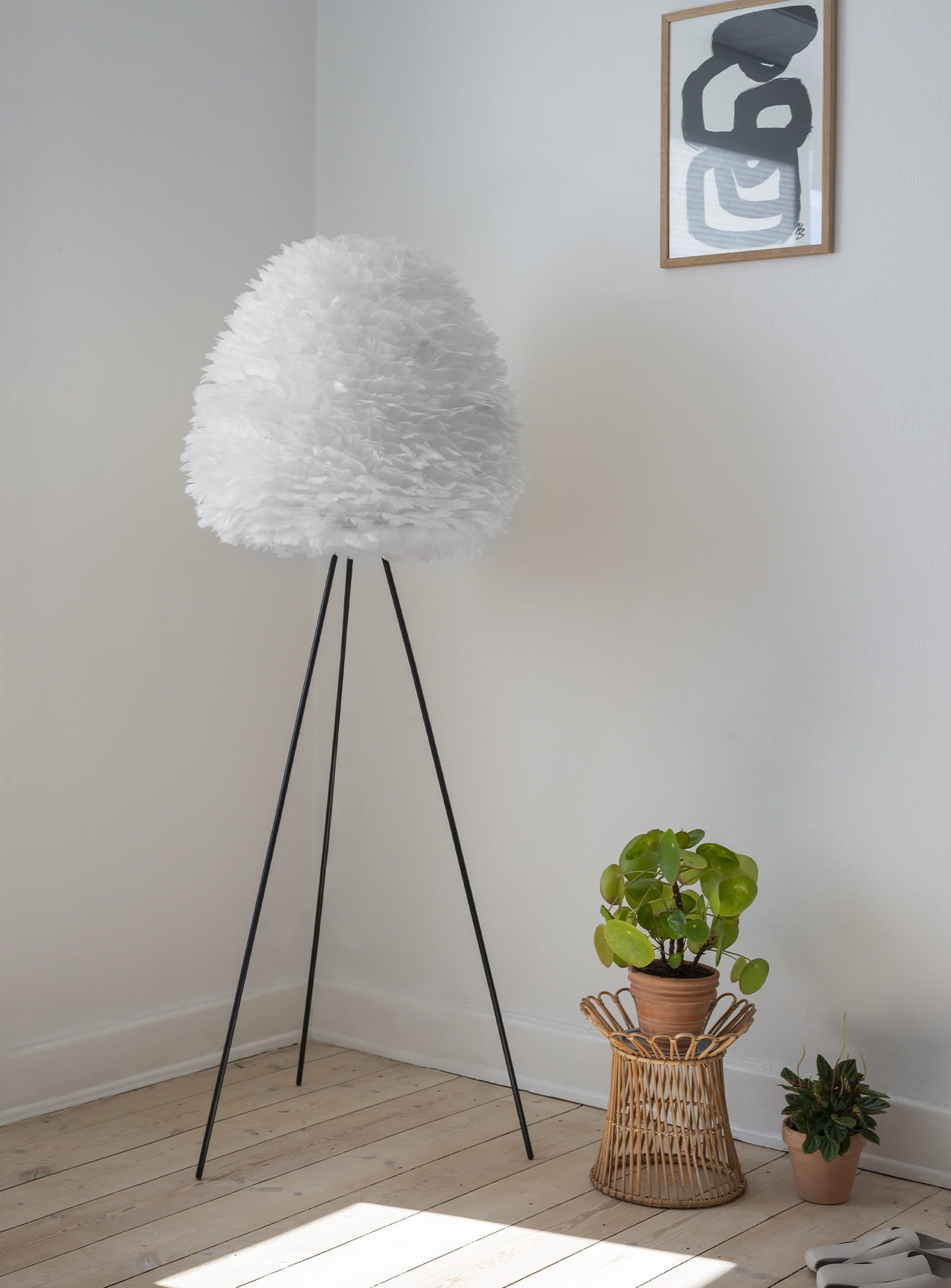 Tripod Floor, aluminum accessories for floor lamps by Umage – Nüspace
