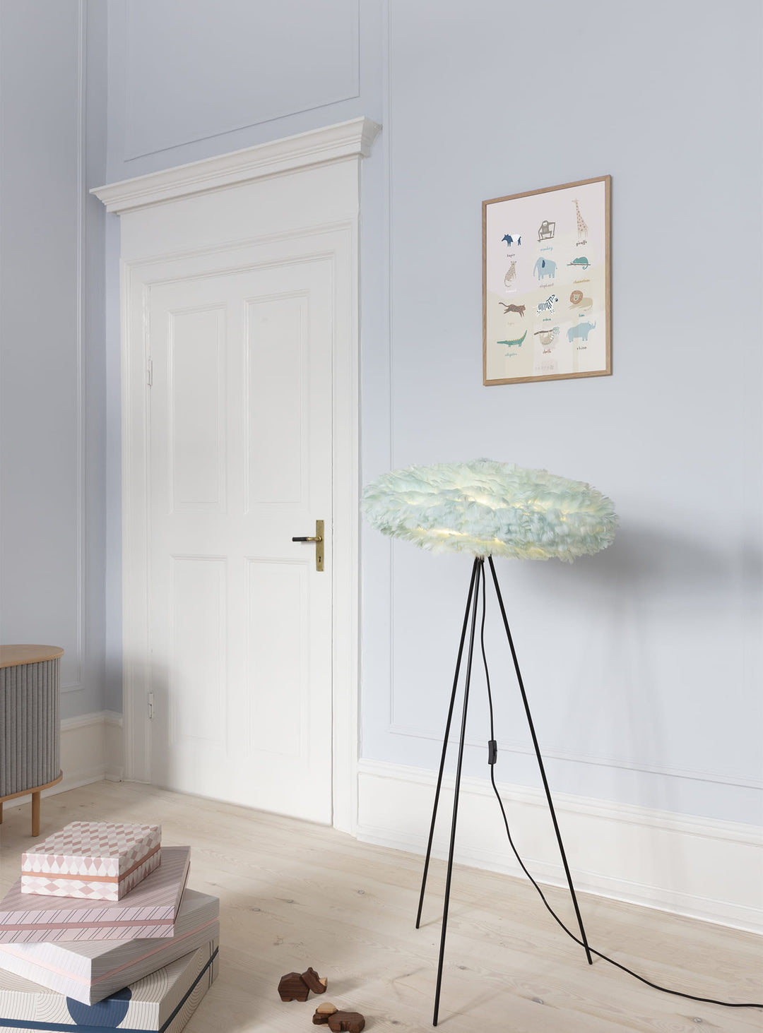 Trépied lampe Umage solution éclairage personnalisable. noir