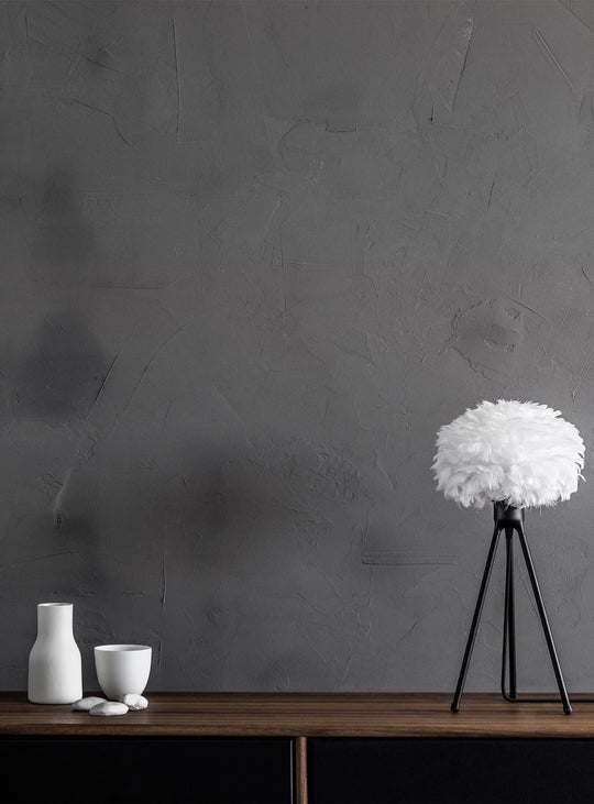 Trépied Umage base lampe moderne et minimaliste. noir
