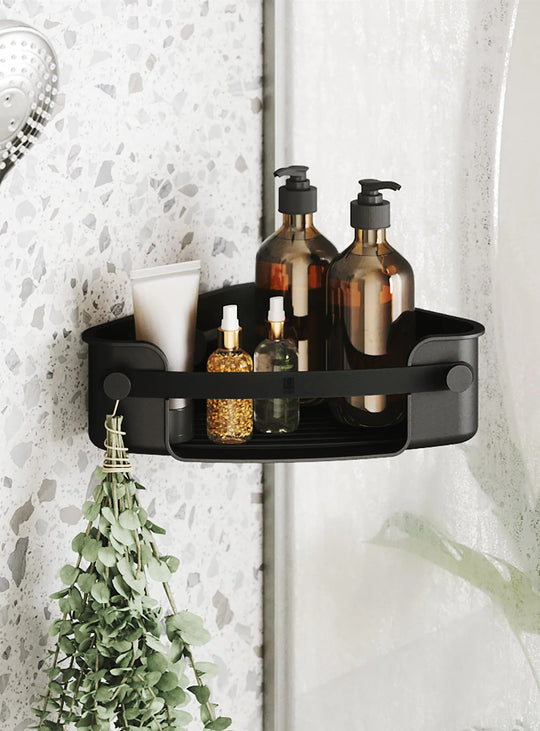 Panier d'angle de douche Flex