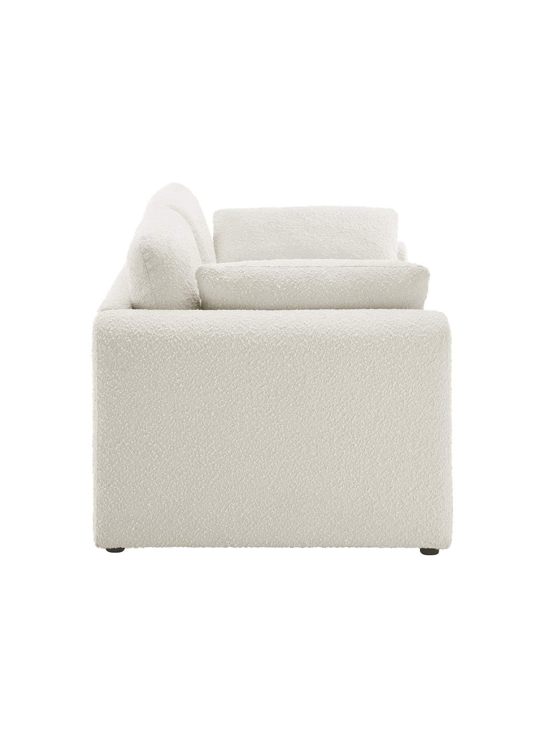 Sofa Waverly : silhouette sculpturale, coussins moelleux et élégance moderne. ivoire