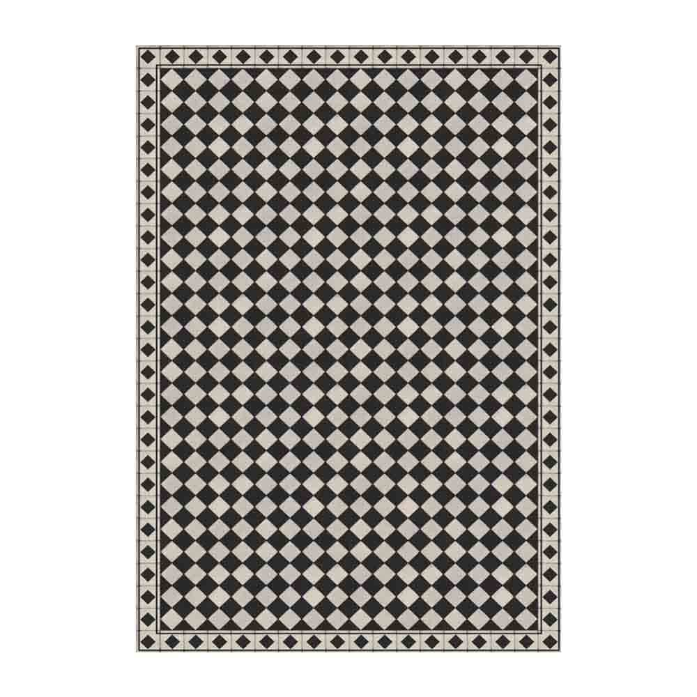 Adama Alma, napperon rectangulaire classics, set de table 35x50 cm, en vinyle, chess