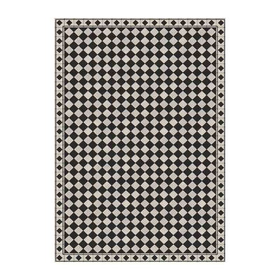 Adama Alma, napperon rectangulaire classics, set de table 35x50 cm, en vinyle, chess
