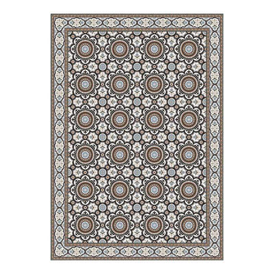 Adama Alma, napperon rectangulaire classics, set de table 35x50 cm, en vinyle, jasmine