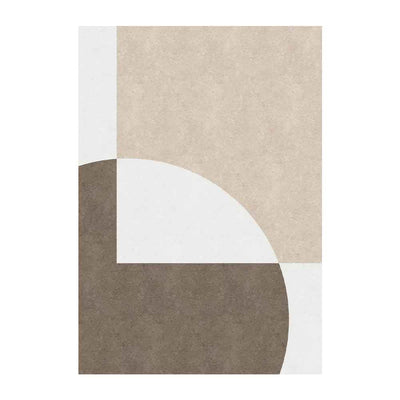 Adama Alma, napperon rectangulaire motifs, set de table 35x50 cm, en vinyle, louvre, camel