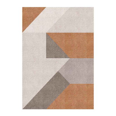 Adama Alma, napperon rectangulaire motifs, set de table 35x50 cm, en vinyle, campo, brun