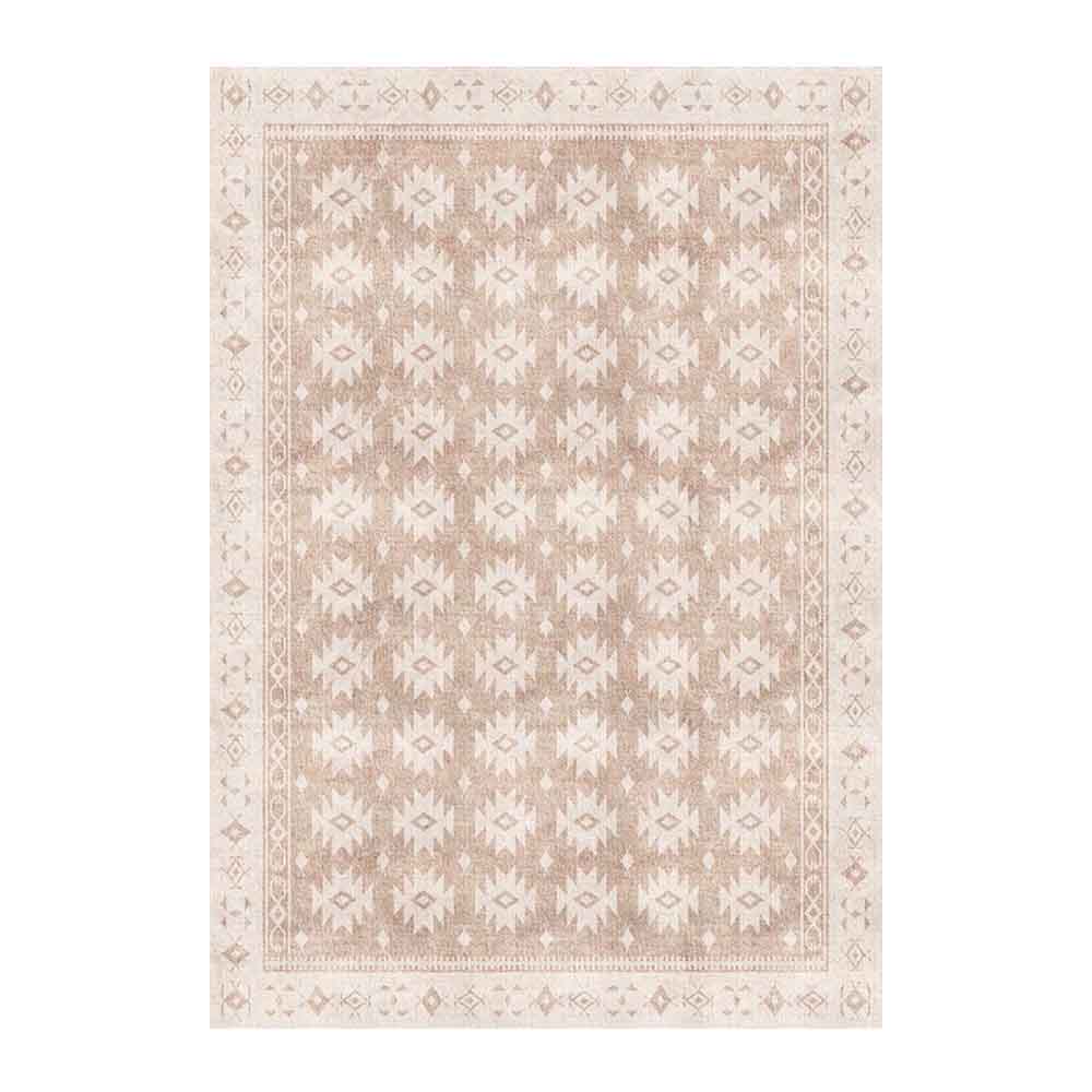 Adama Alma, napperon rectangulaire persan, set de table 35x50 cm, en vinyle, dune, ocre