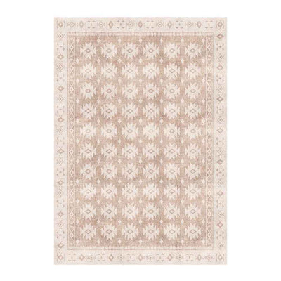 Adama Alma, napperon rectangulaire persan, set de table 35x50 cm, en vinyle, dune, ocre