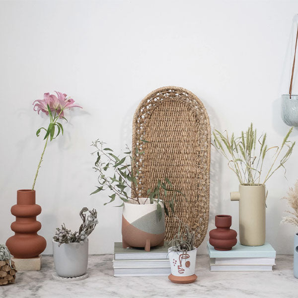 Stoneware Vase, Decorative Vase by Bloomingville – Nüspace