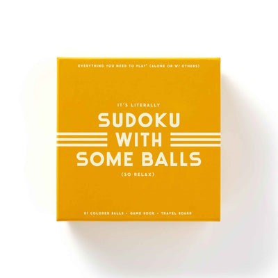 Sudoku vibrant de Brass Monkey : 81 boules colorées, un spectacle visuel. Un défi amusant pour les amateurs de réflexion, où couleur et logique se rencontrent.