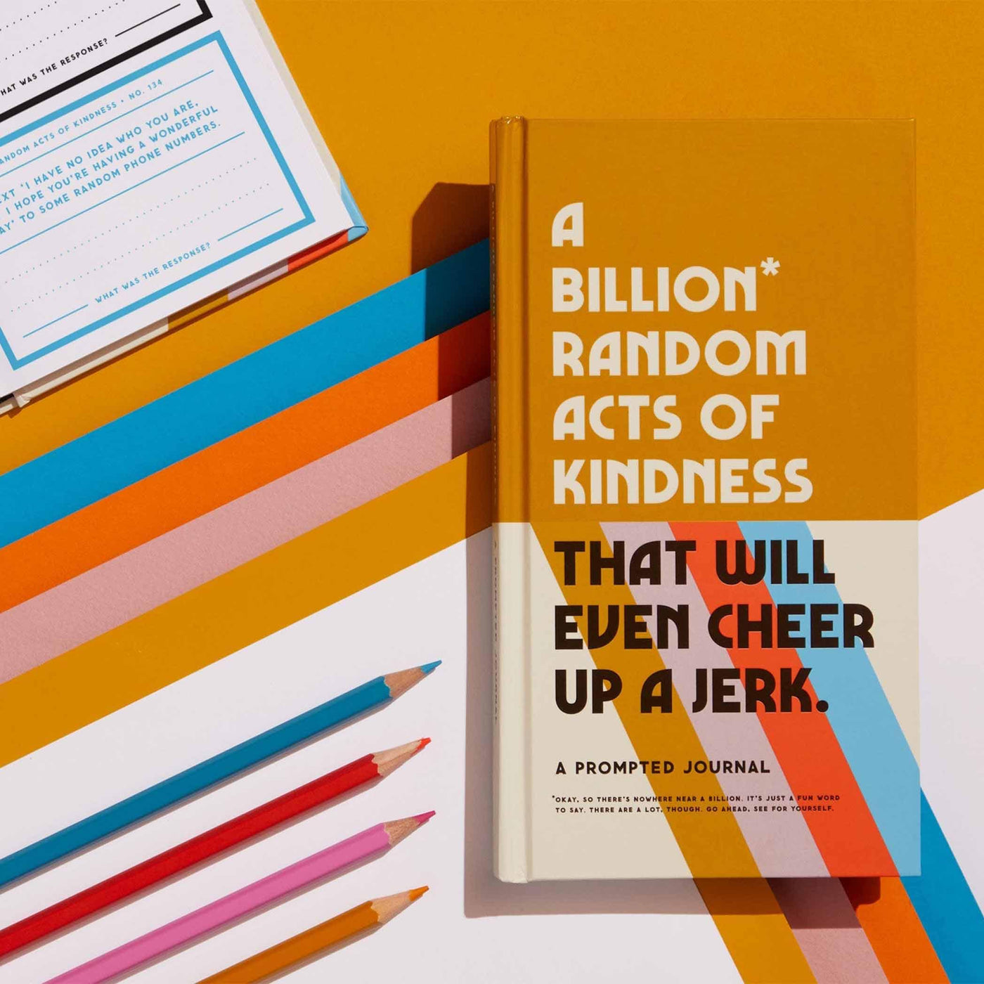 Explorez l'amour et la gentillesse avec 'A Billion Random Acts of Kindness' de Brass Monkey. Des idées positives et interactives pour répandre la joie au quotidien.