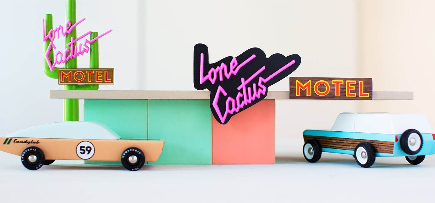 シリコントライブ ニュートライブ　ガズL ガルバルディβ FSS Lone Sheriff, wooden toy car by Candylab – Nüspace