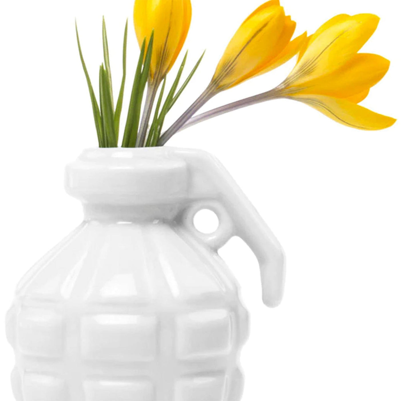 Laissez-vous inspirer par la toile parfaite offerte par le vase ne forme de grenade Kapow pour exprimer votre créativité florale, des fleurs délicates aux arrangements les plus audacieux.