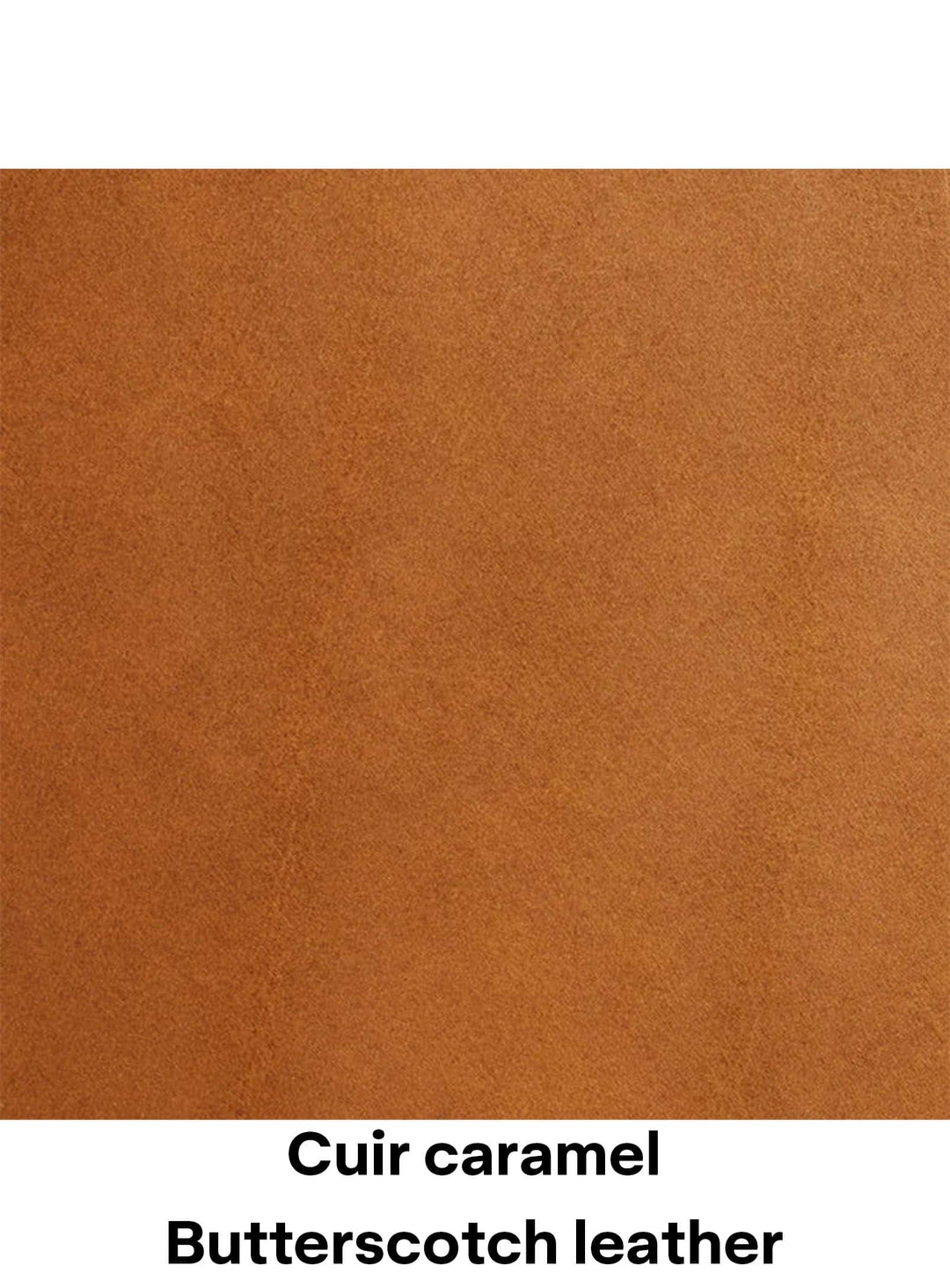 Cuir caramel / butterscotch leather Blu Dot
