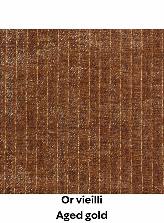 corduroy velvet, aged gold / Or vieilli HKliving