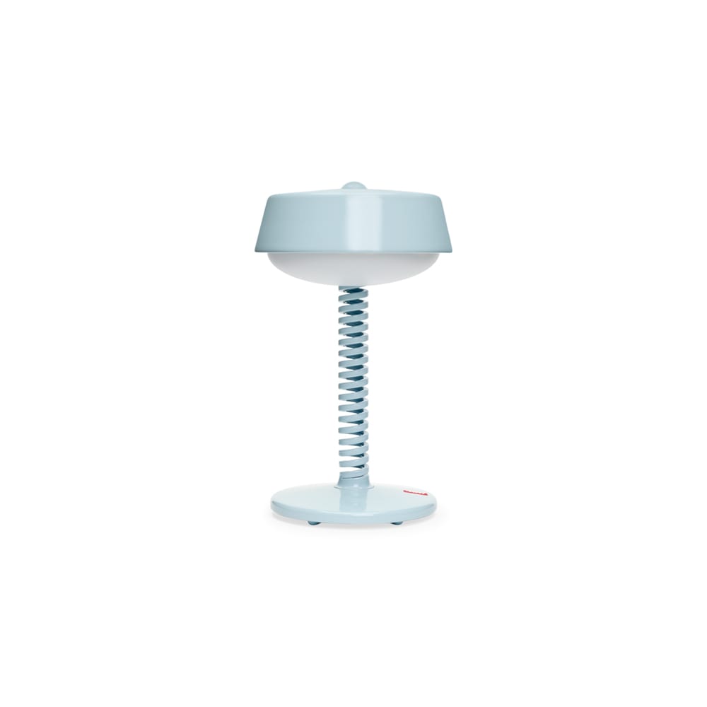 Fatboy Bellboy, lampe de table portable et rechargeable, intérieur et extérieur, en aluminium, bleu azur