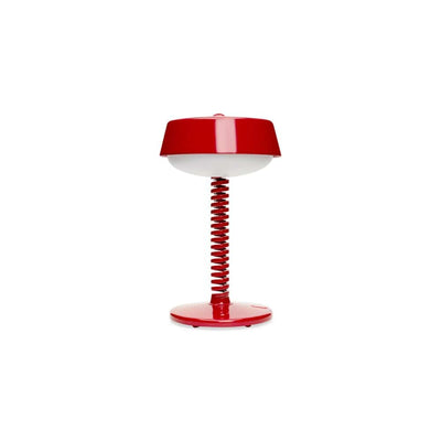 Fatboy Bellboy, lampe de table portable et rechargeable, intérieur et extérieur, en aluminium, rouge