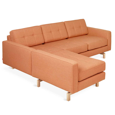 Gus* Modern Jane loft 2, sofa bi-sectionnel, en bois et tissu, caledon sedona, naturel