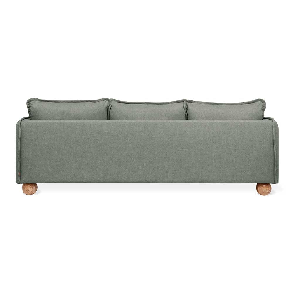 Confort du duvet : les coussins en fibres longues offrent le confort du duvet de sauvagine. Monterey, un sofa alliant luxe et durabilité.