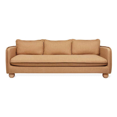 Gus* Modern Monterey, sofa 3 places, en bois et tissu, caledon amber