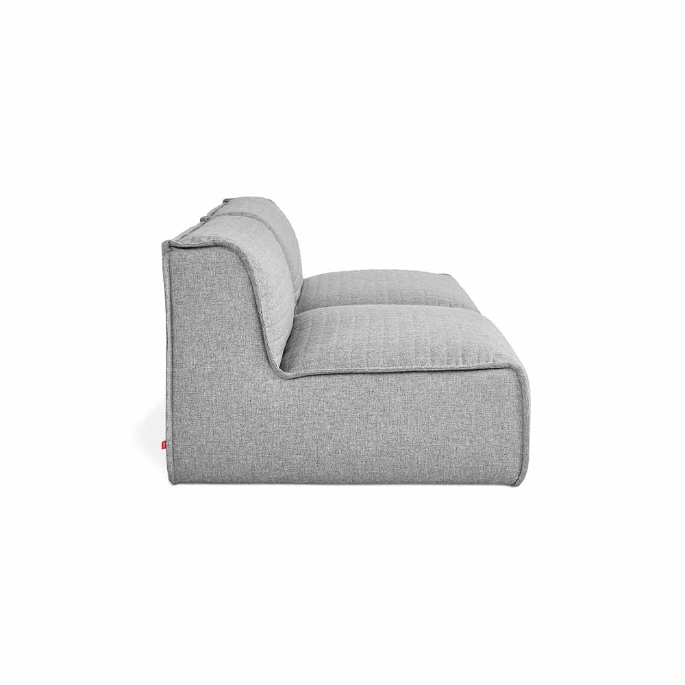Gus* Modern Nexus, sofa confortable de 2 places, en tissu, parliament stone