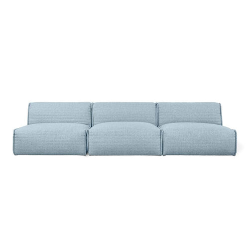 Gus* Modern Nexus, sofa 3 places confortable et spacieux, en tissu, parliament lake