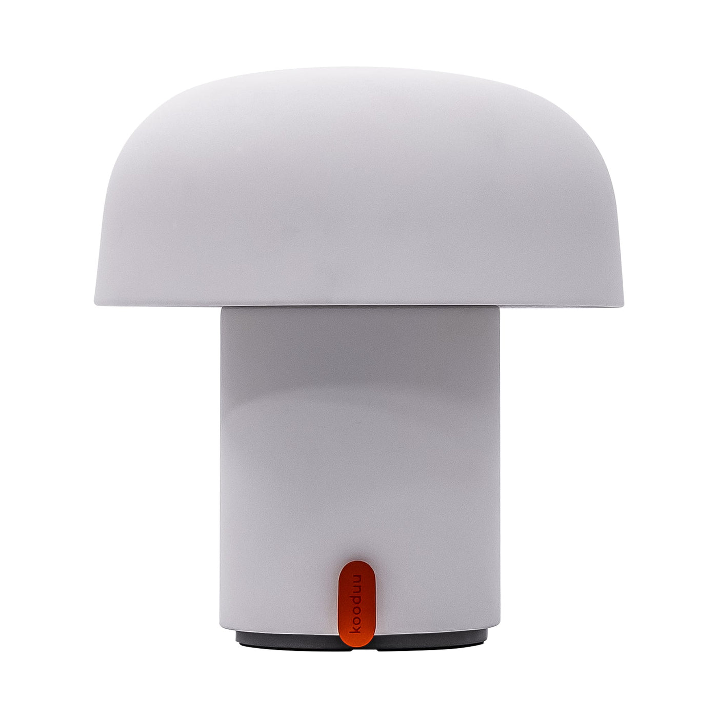 kooduu Sensa, lampe de table LED portable et rechargeable, en acier, blanc