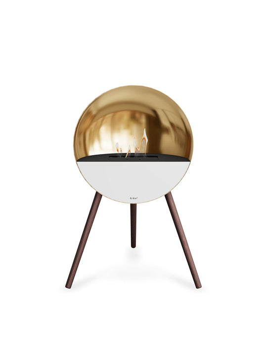 Foyer bioéthanol Eye or rose : design scandinave et luxe discret.