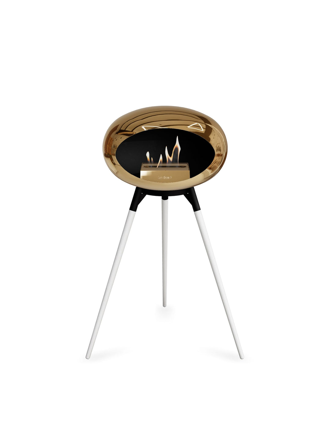 Foyer Le Feu Ground High Dome or rose : éclat chic et chaleur scandinave.