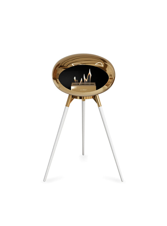 Foyer Ground High Dome Le Feu or rose : chaleur raffinée et beauté danoise.