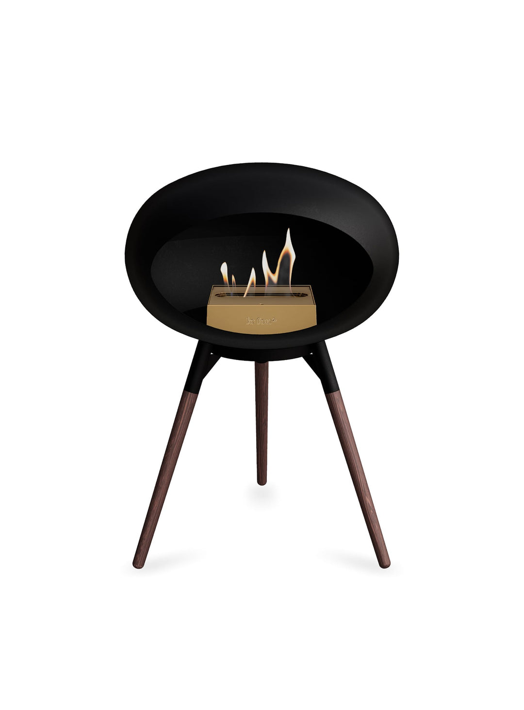 Foyer Ground Low Dome Le Feu noir : compact, chic et convivial.