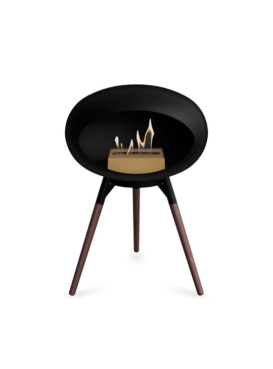 Foyer Ground Low Dome Le Feu noir : compact, chic et convivial.