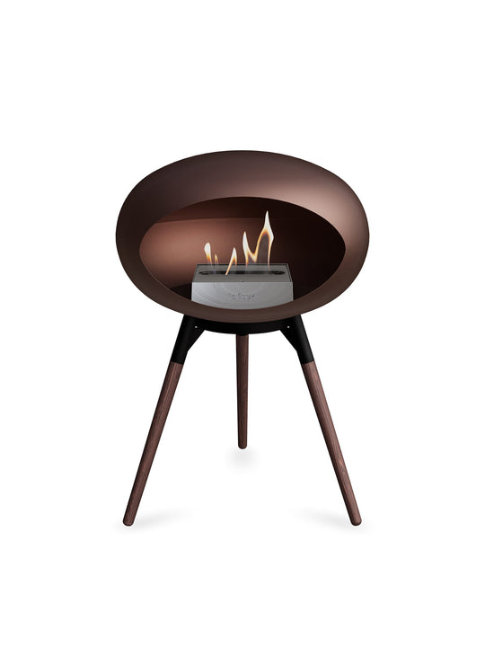Foyer Ground Low Dome Mocca de Le Feu : chaleur naturelle et style nordique.