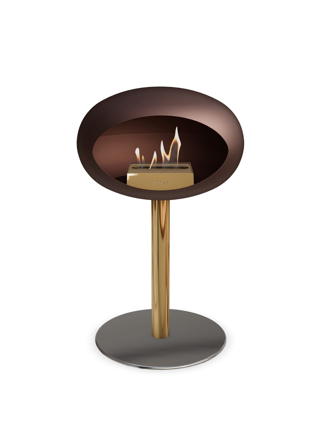 Cheminée autoportante Low Dome en Mocca de Le Feu : adaptée à vos goûts.